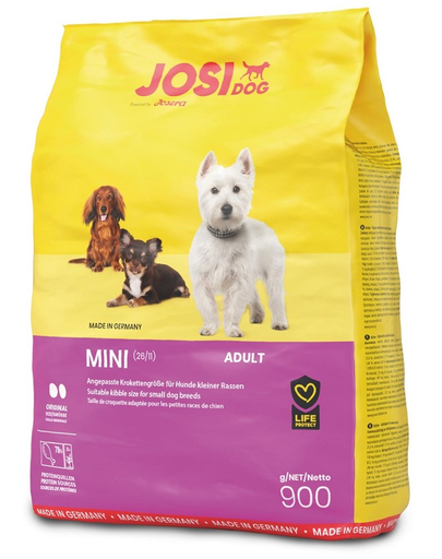 JOSERA JosiDog Mini Hrana uscata caine talie mica, cu pasare 900 g