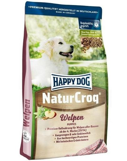 HAPPY DOG Naturcroq Puppies 15 kg