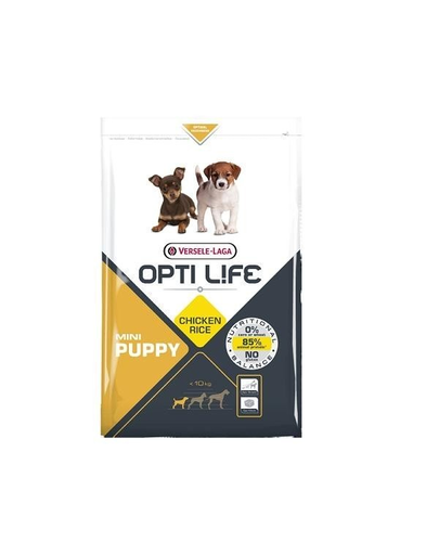 VERSELE-LAGA Opti Life Puppy Mini hrana uscata pentru caini juniori de talie mica 2,5 kg