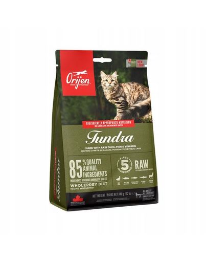 ORIJEN Tundra Cat 340 g Hrana uscata pentru pisici adulte