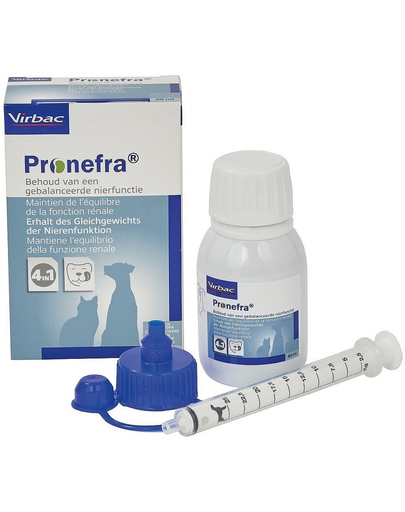 VIRBAC Pronefra Preparat oral pentru rinichi, caini si pisici 60 ml