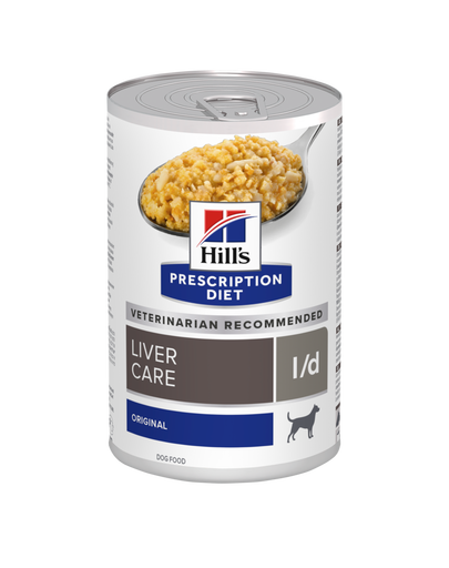HILL’S Prescription Diet Canine l/d 370g hrana pentru caini cu afectiuni hepatice 370g imagine 2022