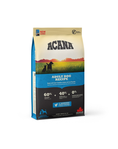 ACANA Adult Dog Recipe Chicken hrana uscata caini adulti 11.4 kg