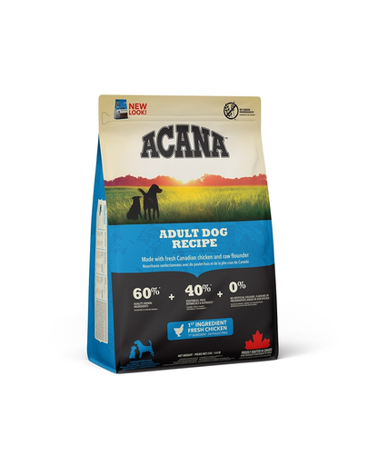 ACANA Adult Dog Recipe Chicken hrana caini adulti 2 kg cu pui