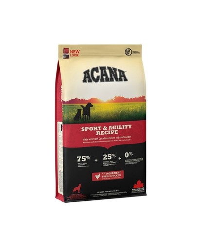 ACANA Sport & Agility hrana uscata pentru caini activi, foarte activi 11.4 kg