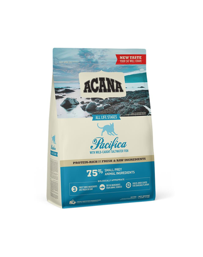 ACANA Pacifica Cat hrana uscata pentru pisici de toate varstele, cu peste 1,8 kg