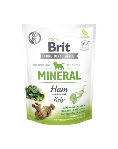 BRIT Care Dog Functional Snack Mineral Ham Puppy 150 g 150 imagine 2022