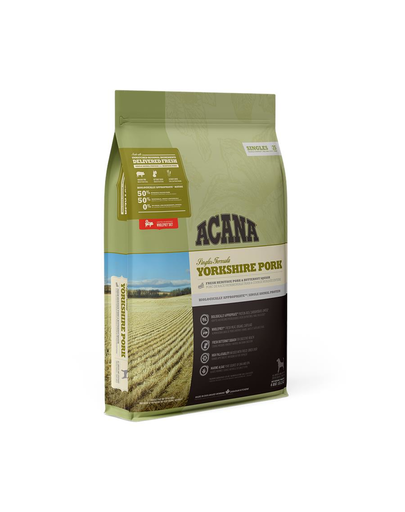 ACANA Yorkshire Pork 6 kg pentru caini cu alergii alimentare