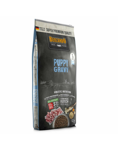 BELCANDO Puppy Gravy hrana uscata pentru pui, varsta 4 luni+, 12.5 kg 12.5