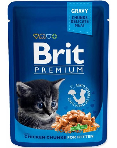 BRIT Premium Cat kitten pui 100 g