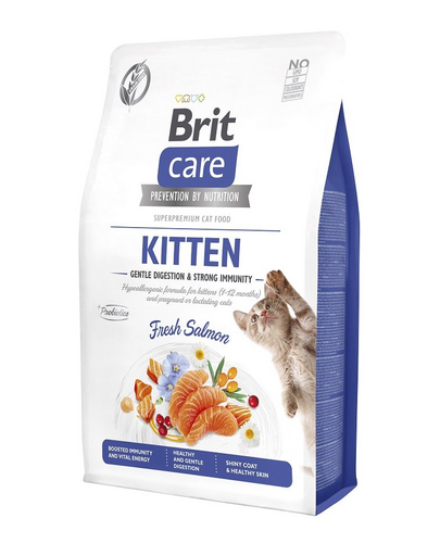 BRIT CARE Grain-Free Kitten Immunity 2 kg hrana pentru pisoi, hipoalergenica