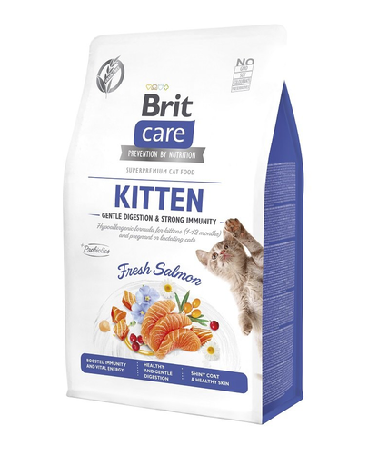 BRIT CARE Grain-Free Kitten Immunity 0.4 kg hrana pisoi, pentru imunitate