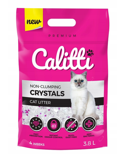 CALITTI Crystals Silicat litiera pisici 7,6 L (2 x 3,8 L) 38 imagine 2022