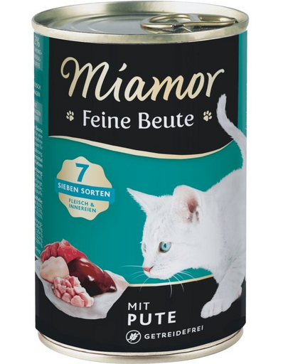 MIAMOR Feine Beute Turkey 24x400g hrana umeda pisica, din curcan