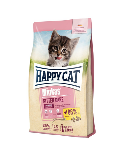 HAPPY CAT Minkas Kitten Care, hrana uscata pentru pisoi mici, 10 kg