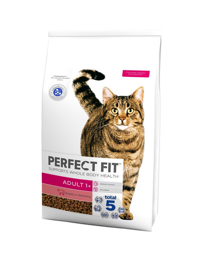 PERFECT FIT Adult 1+ Bogata Hrana uscata completa pisici adulte, cu vita 7 kg Adult