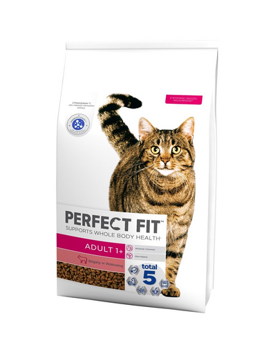  PERFECT FIT Adult 1+ Bogata Hrana uscata completa pisici adulte, cu vita 7 kg 