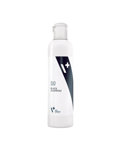  VETEXPERT Black shampoo 250 ml Sampon pentru caini si pisici cu blana neagra 