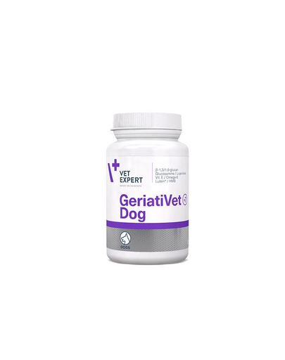 VETEXPERT GeriatiVet Dog, Suplimente Alimentare Pentru Caini Seniori 45 Tablete