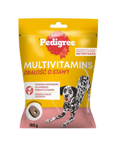 PEDIGREE Multivitamins 180 g aliment complementar pentru articulatii caini adulti