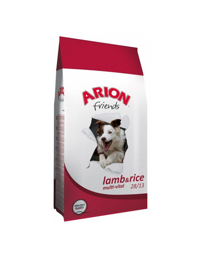 ARION Friends Multi-vital Lamb&Rice 28/13 15 kg hrana completa caini adulti