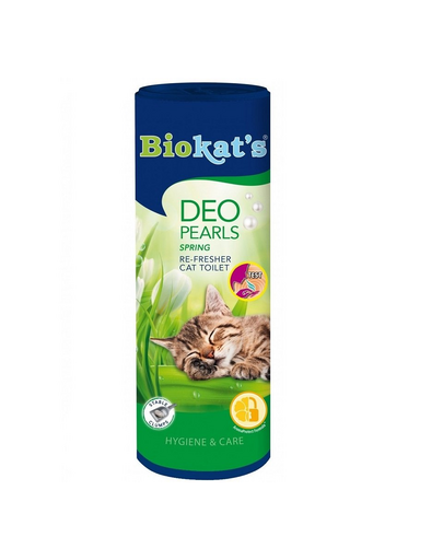 BIOKAT’S Deo Pearls Spring 700 g dezodorizant pentru litiera 700