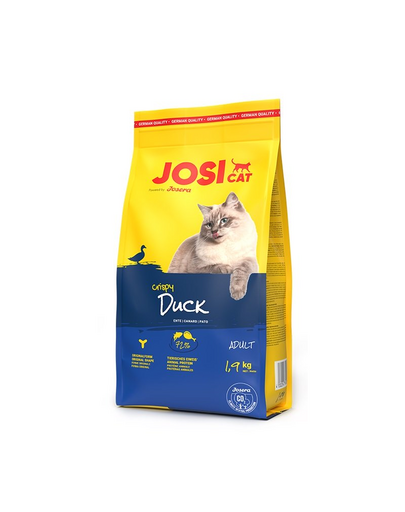 JOSERA JosiCat Crispy Duck 1,9 kg hrana cu rata, pentru pisici