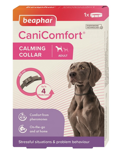 BEAPHAR CaniComfort Calmin Collar 65 cm zgarda de feromoni pentru caini Beaphar imagine 2022
