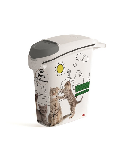 CURVER PetLife Cutie depozitare hrana pisica 10kg (23l)