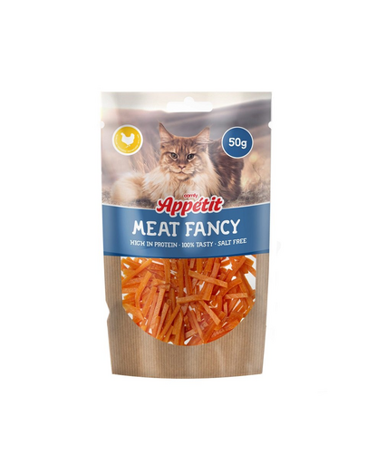 COMFY Appetit Meat Fancy Recompense pentru pisici, cu pui 50 g Appetit imagine 2022
