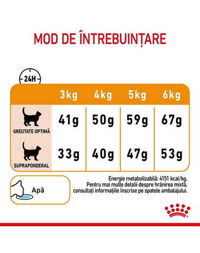 ROYAL CANIN Hair&Skin Care 400 g hrana uscata pisica adulta pentru blana stralucitoare si piele sanatoasa
