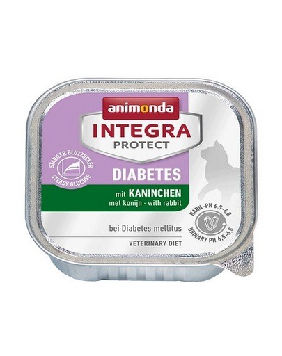 ANIMONDA Integra Protect hrana pisici cu diabet, cu iepure 100 g