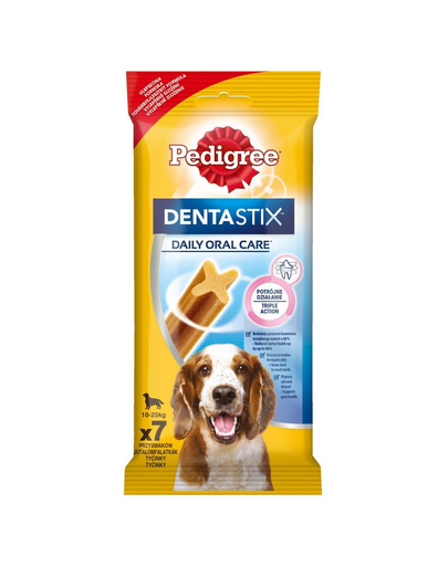 PEDIGREE DentaStix (rase medii) Sticks dentar pentru caini 70 buc - 10x180g