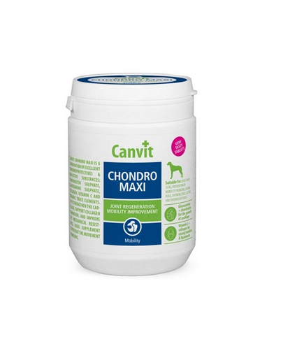 CANVIT Dog Chondro Maxi complex vitamine caini in crestere 500g 500g imagine 2022