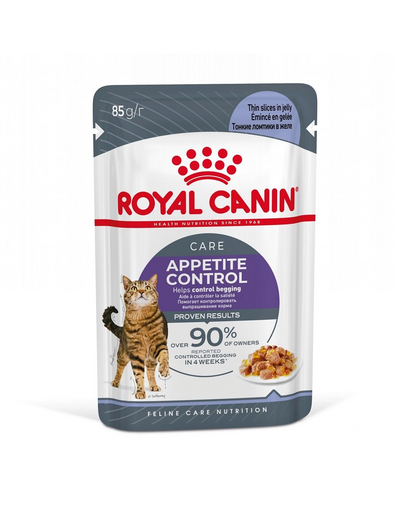 ROYAL CANIN Appetite Control Jelly 85 g hrana umeda pisici adulte cu apetit excesiv, in aspic