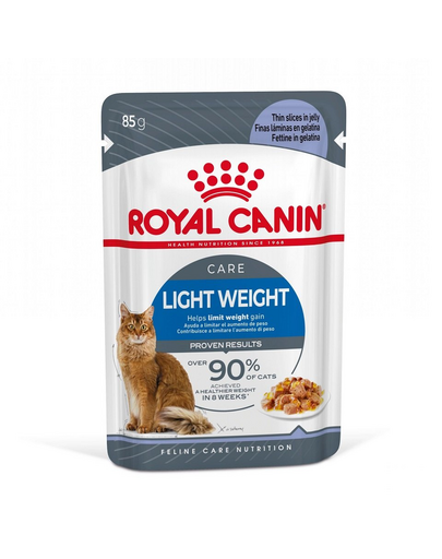 Royal Canin Light Weight Care in aspic 12 x 85 g hrana umeda pisici adulte cu tendinta de supraponderabilitate