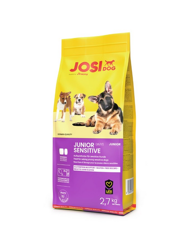 JOSERA JosiDog Junior Sensitive 2,7 kg hrana catelusi