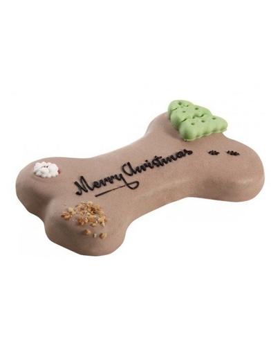 LOLO PETS Tort pentru caini &quot;Merry Christmas&quot; nuci-ciocolata