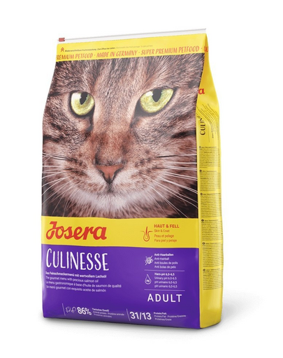 JOSERA Cat Culinesse 10 kg hrana cu somon pentru pisici + Multipack Pate 6x85 g pate pisica mix arome GRATIS