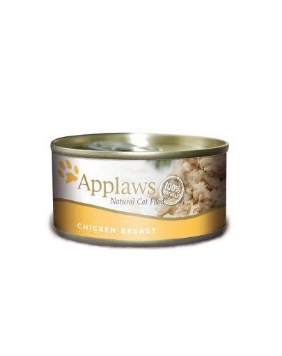 APPLAWS Cat Conserve pisica, cu piept de pui 24x70 g