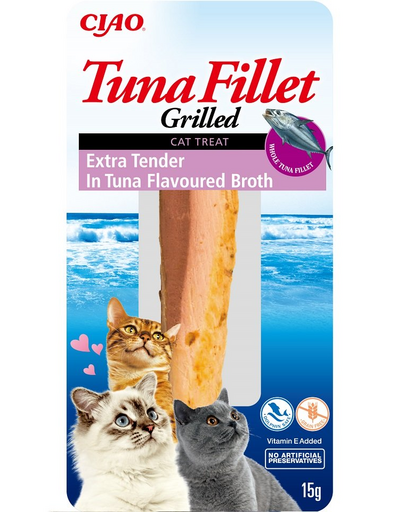 INABA Tuna fillet extra tender in tuna broth 15g file de ton extra fin in sos