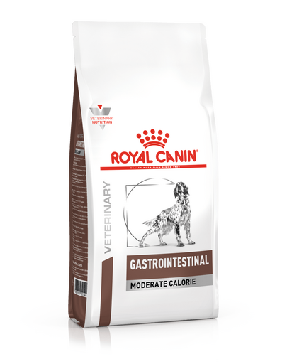 ROYAL CANIN VET Diet Dog Gastro Intestinal Moderate Calorie 2 kg hrana dietetica pentru caini adulti cu tulburari cronice ale sistemului digestiv