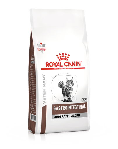 ROYAL CANIN Gastro Intestinal Moderate Calorie Feline 2 x 400 g hrana dietetica pisici cu afectiuni gastrointestinale