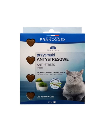 FRANCODEX Anti-stres recompense pisici 12 buc.