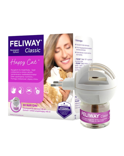 FELIWAY Difuzor feromoni pentru pisici + rezerva 48ml