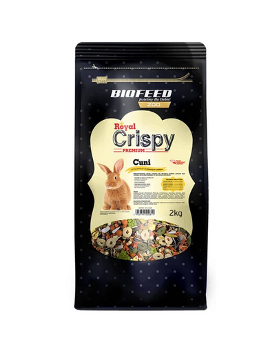 BIOFEED Royal Crispy Hrana premium iepuri adulti 2 kg