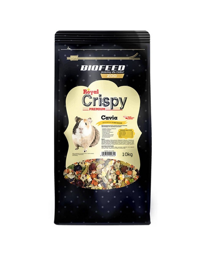 BIOFEED Royal Crispy Hrana porcusori de Guineea, premium 10 kg