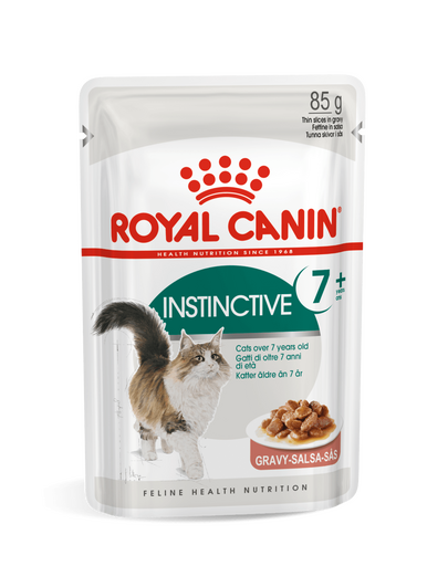 ROYAL CANIN Instinctive 7+ hrana umeda in sos pentru pisica senior 48x85g