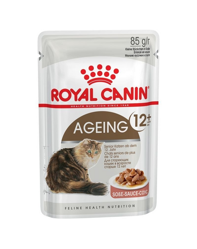 ROYAL CANIN  Ageing +12 48x85 g hrană umedă în sos pentru pisici mature