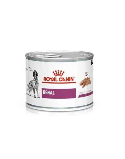 ROYAL CANIN Renal Canine 6 x 200 g hrană umedă pentru câini cu insuficiență renală cronică